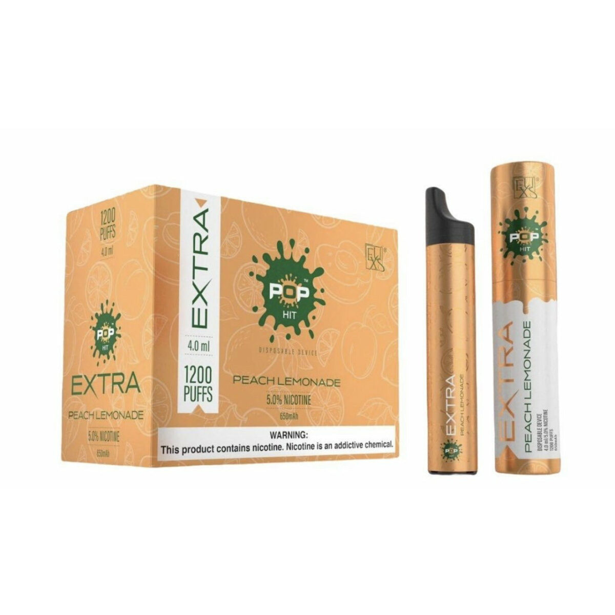 Pop Extra Disposable Vape -1200 Puffs - 50 MG