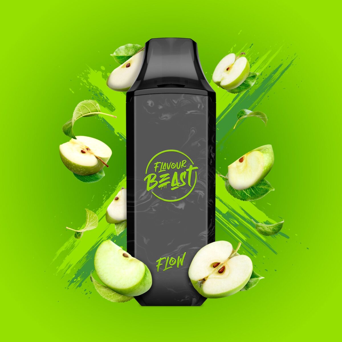 Flavour Beast Flow Rechargeable Disposable 4000 Puffs - Gusto Green Apple