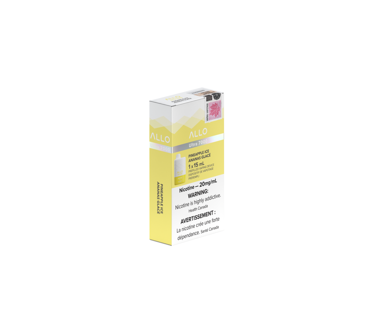 PineappleIce20mgU7000 Singlepack