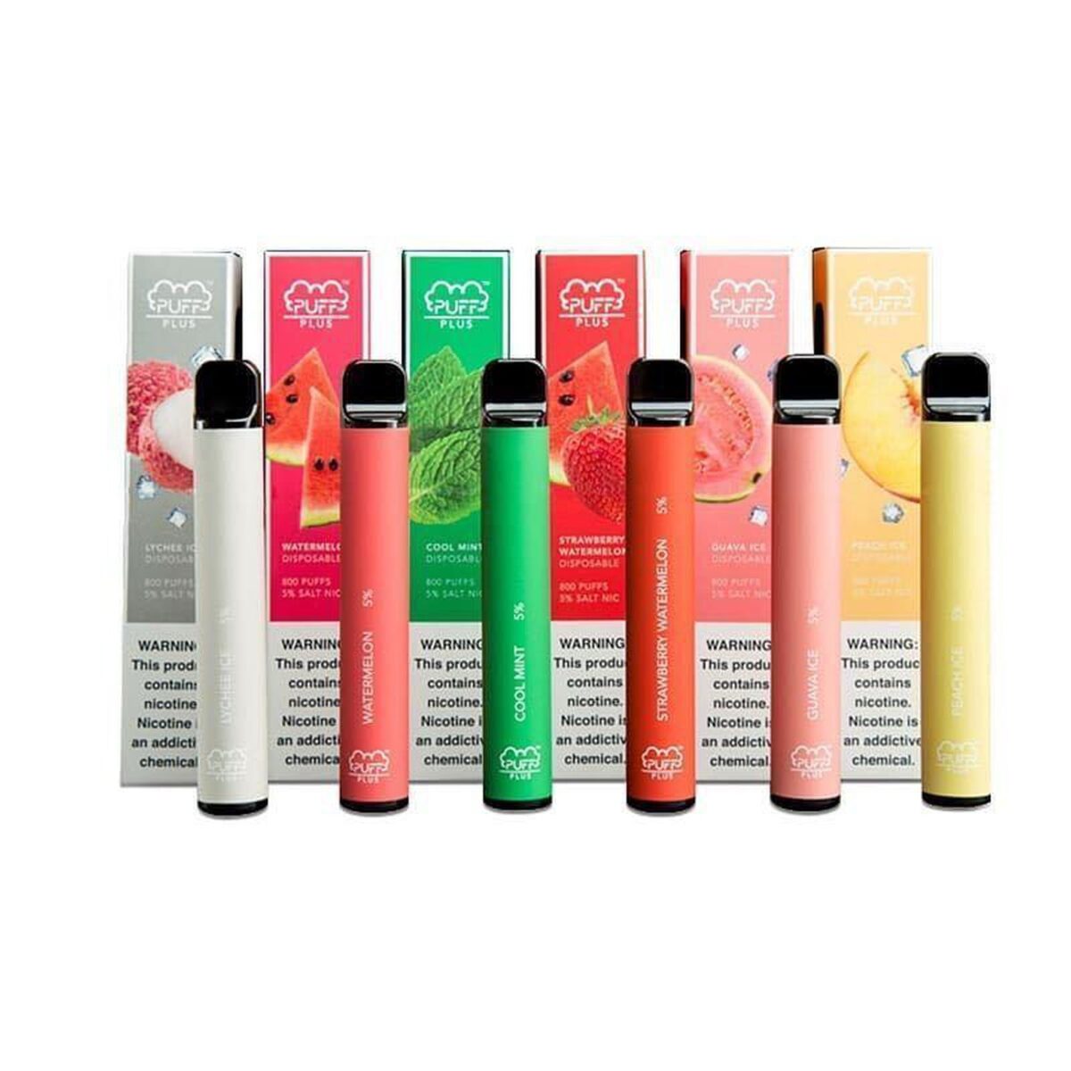 Puff Bar Plus Disposable Vape - 800 Puffs - 50 MG