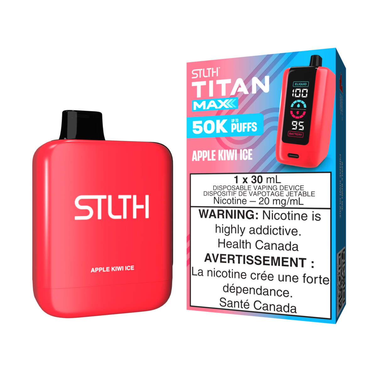 STLTHTITANMAX DEVICE KITPACKAGE APPLEKIWIICE