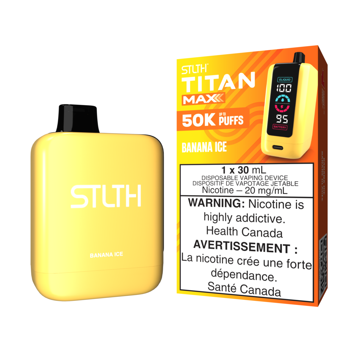 STLTHTITANMAX DEVICE KITPACKAGE BANANAICE