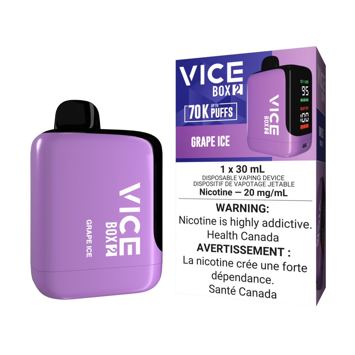 VICEBOX2 DEVICE KITPACKAGE GRAPEICE