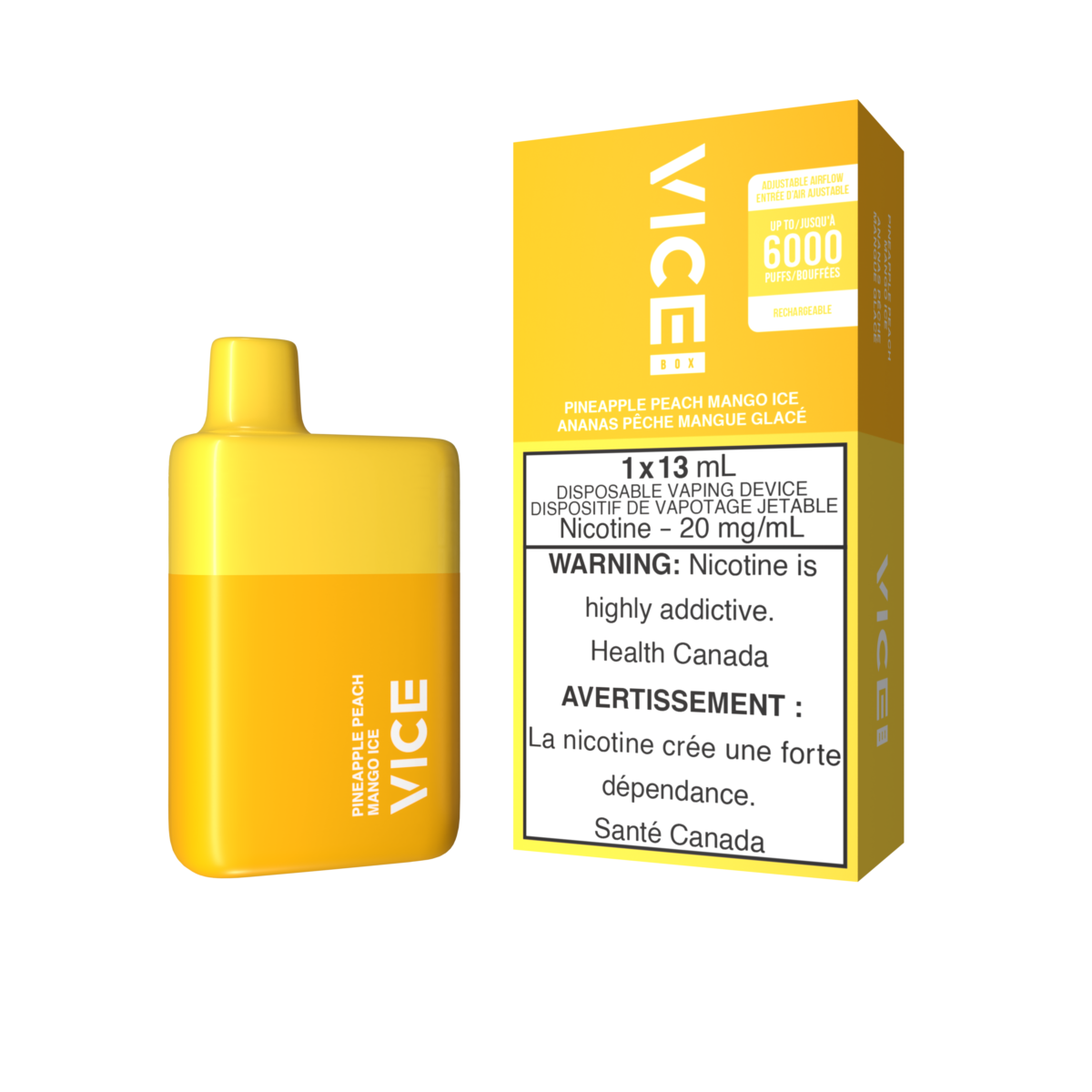 Vice Box Disposable - Pineapple Peach Mango Ice 20mg